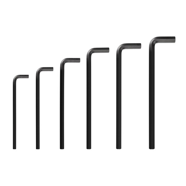 Flat End Hex L-Key Set, 6-Piece (7/16-3/4 in.)